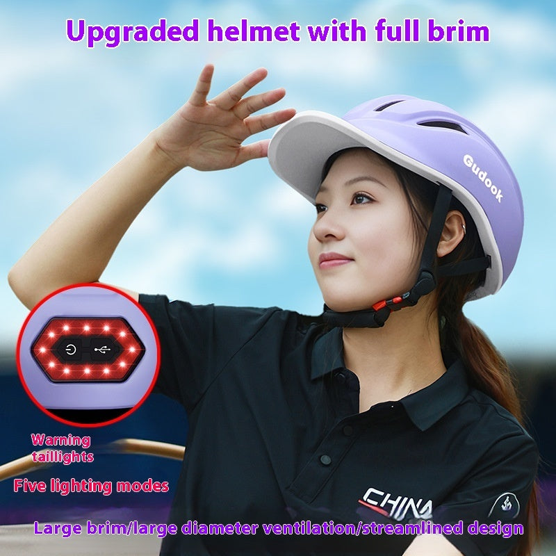 Urban Commuter Cycling Helmet – Lightweight Cap Style Bike Helmet
