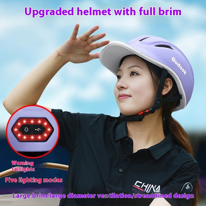 Urban Commuter Cycling Helmet – Lightweight Cap Style Bike Helmet