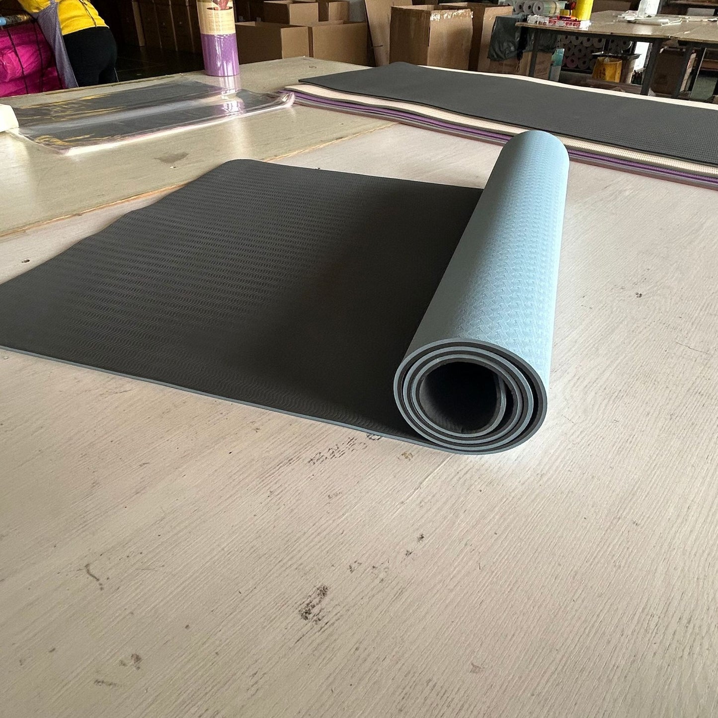 Two-color Yoga Mat