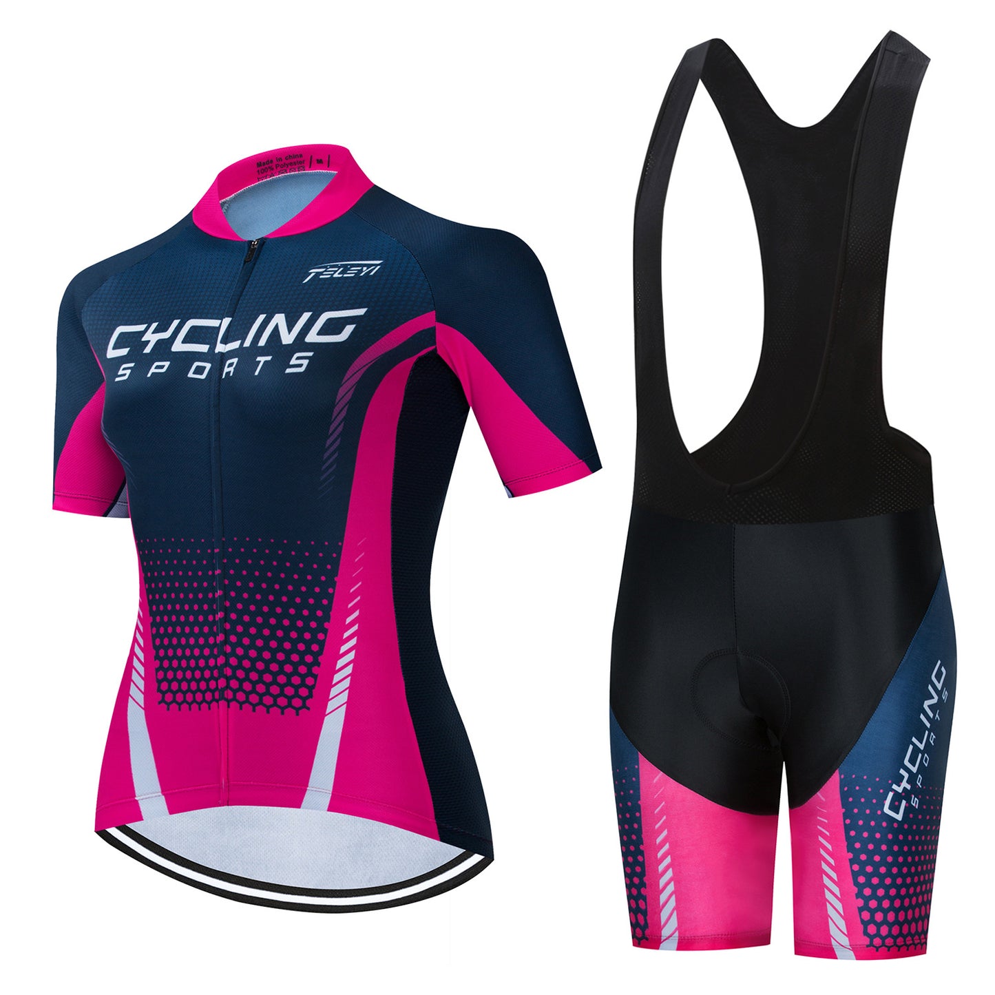 Performance Cycling Jersey & Shorts Set – Breathable Summer Riding Kit