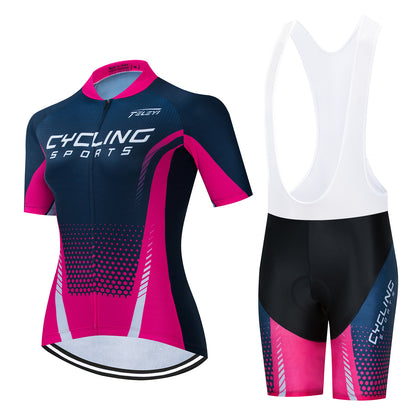 Performance Cycling Jersey & Shorts Set – Breathable Summer Riding Kit