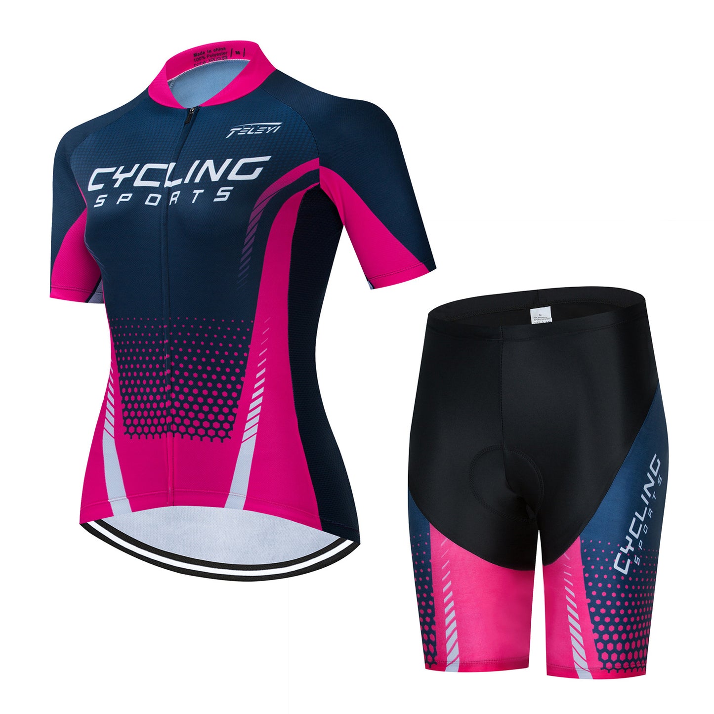 Performance Cycling Jersey & Shorts Set – Breathable Summer Riding Kit