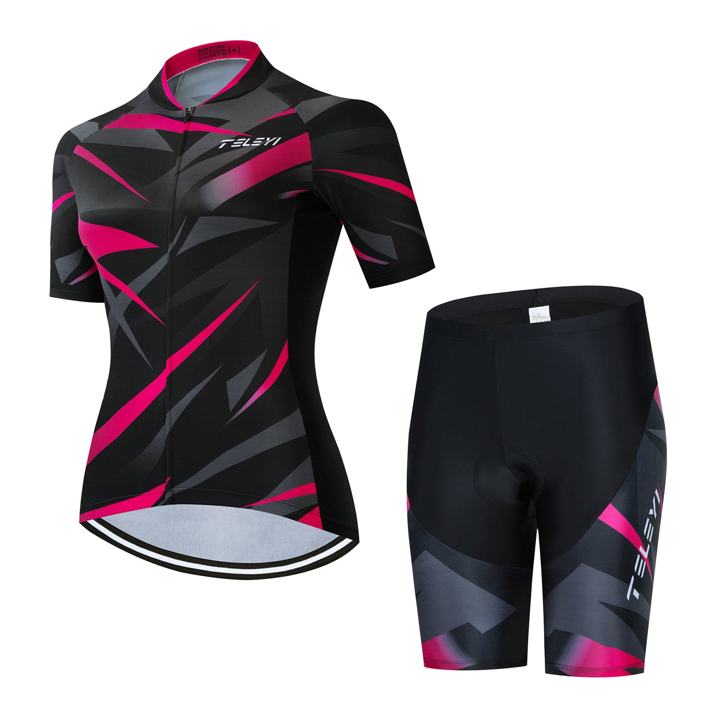 Performance Cycling Jersey & Shorts Set – Breathable Summer Riding Kit