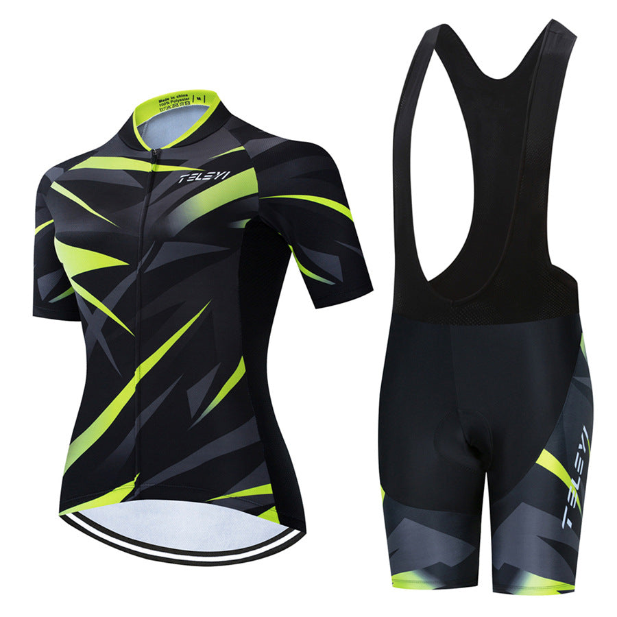 Performance Cycling Jersey & Shorts Set – Breathable Summer Riding Kit