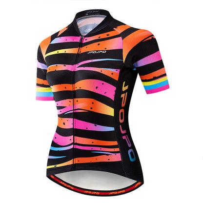 Women Cycling Jersey Short Sleeve