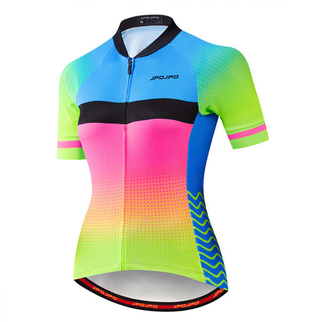 Women Cycling Jersey Short Sleeve