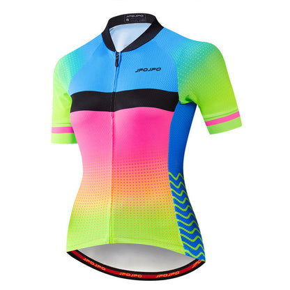Women Cycling Jersey Short Sleeve