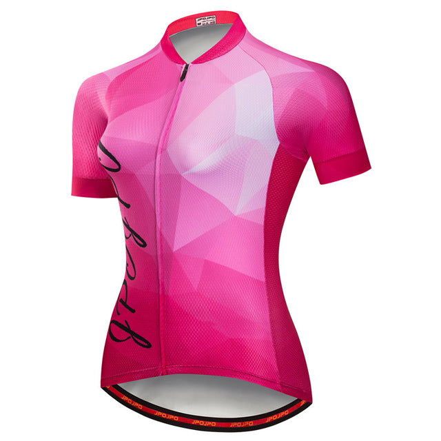 Women Cycling Jersey Short Sleeve
