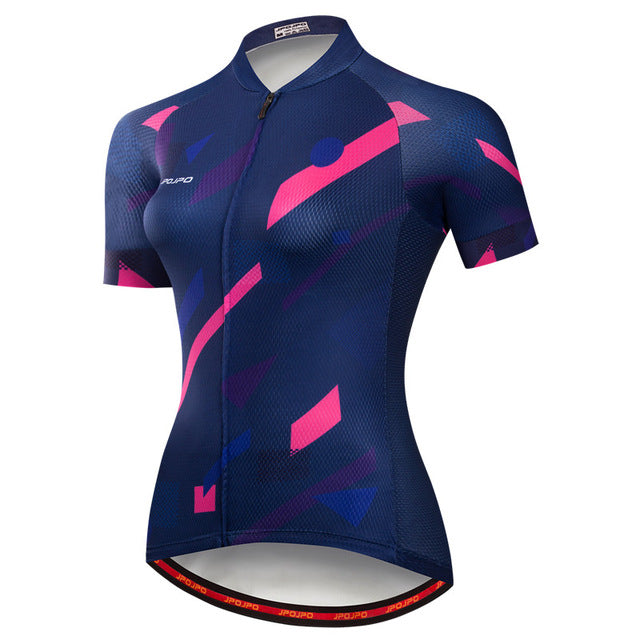 Women Cycling Jersey Short Sleeve