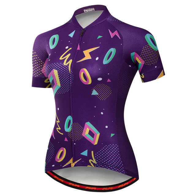 Women Cycling Jersey Short Sleeve
