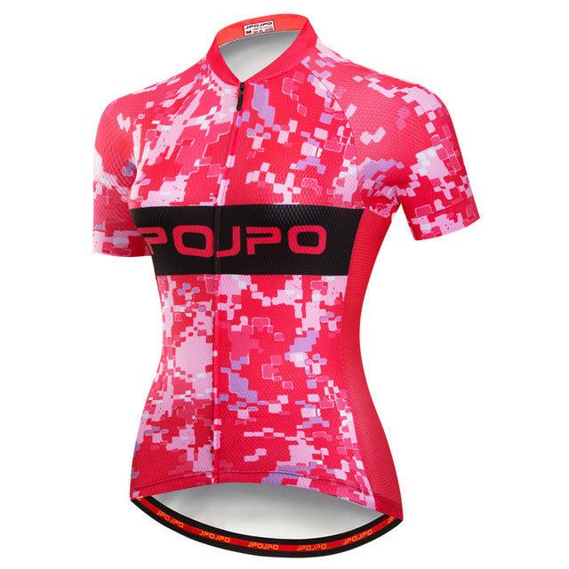 Women Cycling Jersey Short Sleeve