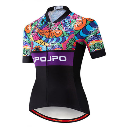 Women Cycling Jersey Short Sleeve