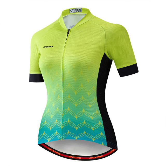 Women Cycling Jersey Short Sleeve