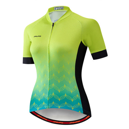 Women Cycling Jersey Short Sleeve
