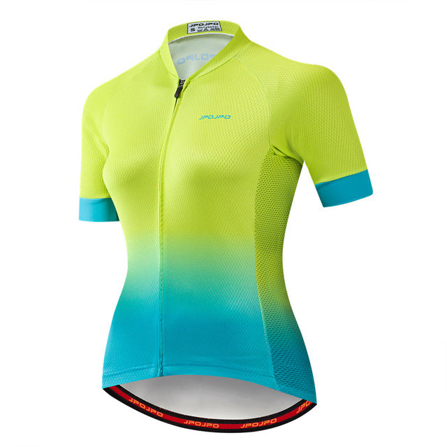Women Cycling Jersey Short Sleeve