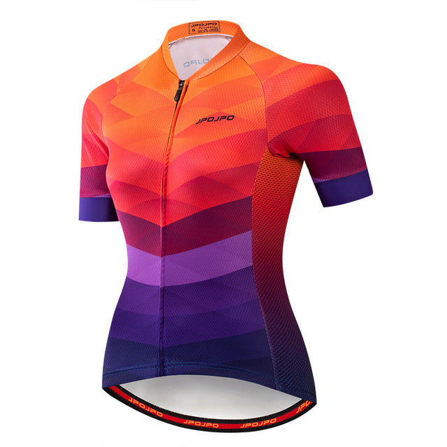 Women Cycling Jersey Short Sleeve