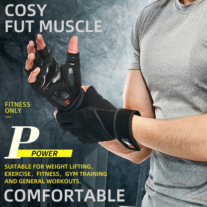 Gloves With Wrist Wrap Fitness Workout