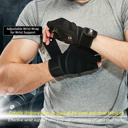 Gloves With Wrist Wrap Fitness Workout