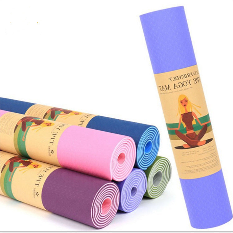 Two-color Yoga Mat