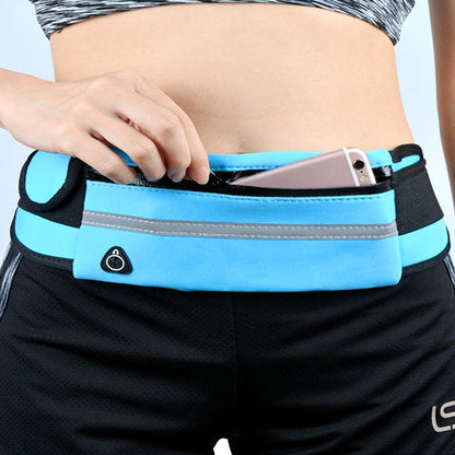 Fitness Waist Bag With Pocket Slim