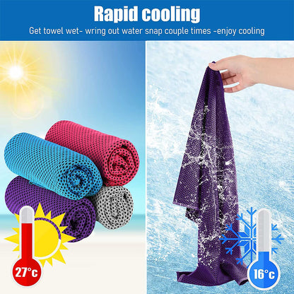 Sports Microfiber Cooling Towel