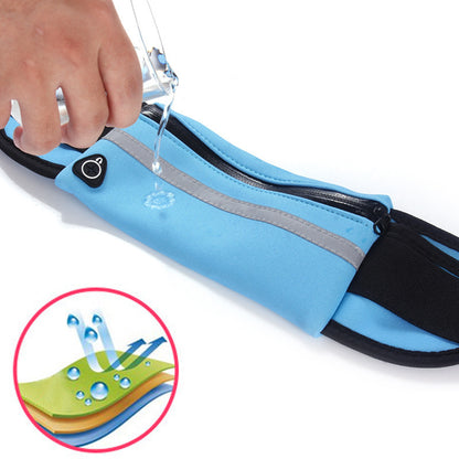 Fitness Waist Bag With Pocket Slim