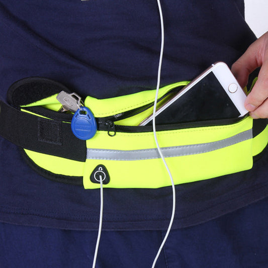 Fitness Waist Bag With Pocket Slim