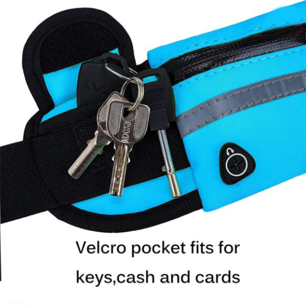 Fitness Waist Bag With Pocket Slim